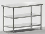   S/S Work Table W/. 2 Undershelf.