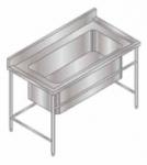 S/S Pot Sink W/. Open Front Bar